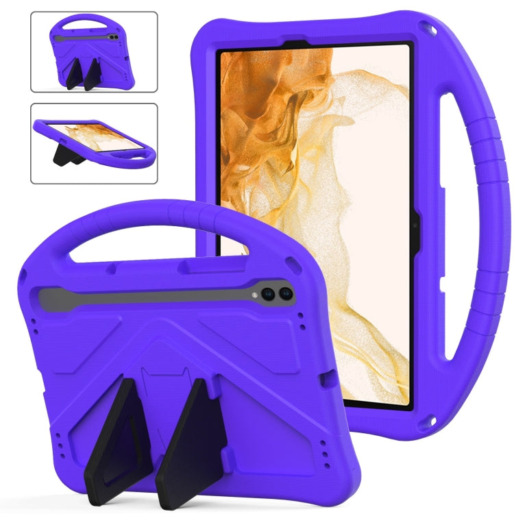 EVA Shockproof Tablet Case with Holder, For Samsung Galaxy Tab S8 Ultra, For Samsung Galaxy Tab S8, For Samsung Galaxy Tab S7 T870