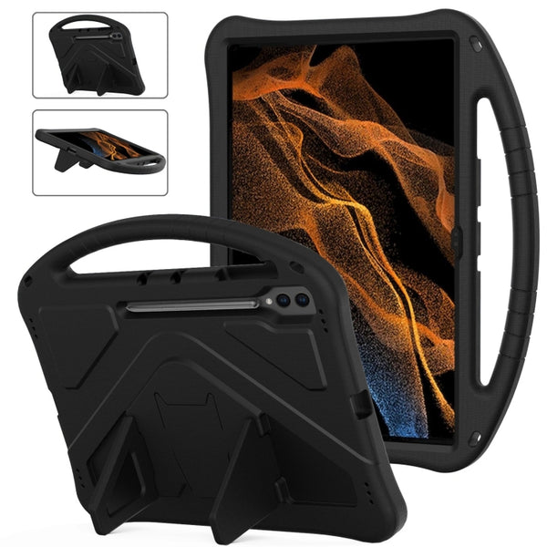 EVA Shockproof Tablet Case with Holder, For Samsung Galaxy Tab S8 Ultra, For Samsung Galaxy Tab S8, For Samsung Galaxy Tab S7 T870