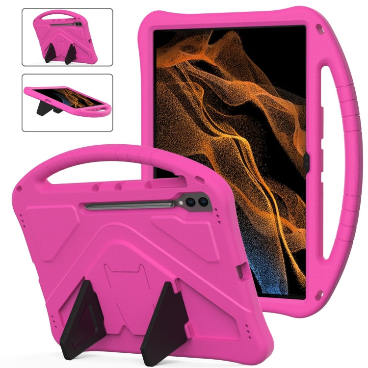 EVA Shockproof Tablet Case with Holder, For Samsung Galaxy Tab S8 Ultra, For Samsung Galaxy Tab S8, For Samsung Galaxy Tab S7 T870
