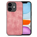 For iPhone 13 Pro Vintage Leather PC Back Cover Phone Case