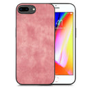 For iPhone 15 Pro Vintage Leather PC Back Cover Phone Case