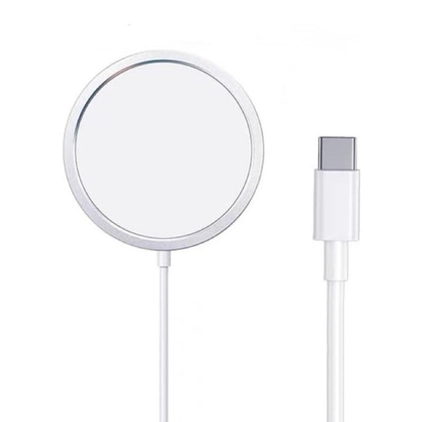 15W Max MagSafe Magnetic Wireless Charger for iPhone 15/14/13 / AirPods Pro, No Adapter