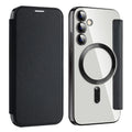 Shield MagSafe RFID Anti-theft Leather Phone Case, For Samsung Galaxy S23 FE 5G, For Samsung Galaxy S22 Ultra 5G, For Samsung Galaxy S22+ 5G