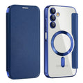 Shield MagSafe RFID Anti-theft Leather Phone Case, For Samsung Galaxy A15, For Samsung Galaxy A05, For Samsung Galaxy A05s