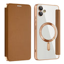 Shield MagSafe RFID Anti-theft Leather Phone Case, For Samsung Galaxy A15, For Samsung Galaxy A05, For Samsung Galaxy A05s