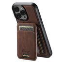 Suteni H16 Litchi Texture Leather Detachable Wallet Back Phone Case, For iPhone Air, For iPhone 16 Pro Max, For iPhone 16 Pro, For iPhone 16 Plus, For iPhone 16, For iPhone 15 Pro Max