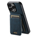 Suteni H16 Litchi Texture Leather Detachable Wallet Back Phone Case, For iPhone Air, For iPhone 16 Pro Max, For iPhone 16 Pro, For iPhone 16 Plus, For iPhone 16, For iPhone 15 Pro Max