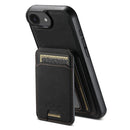 Suteni H16 Litchi Texture Leather Detachable Wallet Back Phone Case, For iPhone 12 Pro, For iPhone 17e / 16e