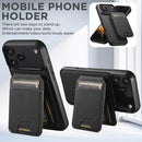 Suteni H16 Litchi Texture Leather Detachable Wallet Back Phone Case, For iPhone Air, For iPhone 16 Pro Max, For iPhone 16 Pro, For iPhone 16 Plus, For iPhone 16, For iPhone 15 Pro Max