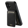 Suteni H16 Litchi Texture Leather Detachable Wallet Back Phone Case, For iPhone 18, For iPhone 18 Pro, For iPhone 18 Pro Max, For iPhone 17 Pro Max, For iPhone 17 Pro, For iPhone 17