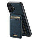 Suteni H16 Litchi Texture Leather Detachable Wallet Back Phone Case, For iPhone 18, For iPhone 18 Pro, For iPhone 18 Pro Max, For iPhone 17 Pro Max, For iPhone 17 Pro, For iPhone 17
