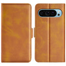 Dual-side Magnetic Buckle Horizontal Flip Leather Phone Case, For Google Pixel 9 / 9 Pro