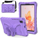 For Samsung Galaxy Tab S6 Lite 10.4 P610 Butterfly Bracket EVA Shockproof Tablet Case