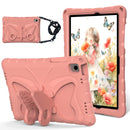 For Samsung Galaxy Tab S9 FE X510 Butterfly Bracket EVA Shockproof Tablet Case