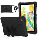 For Samsung Galaxy Tab S9 FE X510 Butterfly Bracket EVA Shockproof Tablet Case