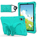 For Samsung Galaxy Tab S9 FE X510 Butterfly Bracket EVA Shockproof Tablet Case
