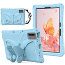 For Samsung Galaxy Tab S9 FE X510 Butterfly Bracket EVA Shockproof Tablet Case