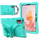 For Samsung Galaxy Tab S9 FE X510 Butterfly Bracket EVA Shockproof Tablet Case
