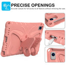 For Samsung Galaxy Tab S6 Lite 10.4 P610 Butterfly Bracket EVA Shockproof Tablet Case