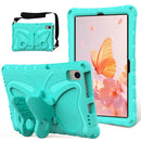 For Samsung Galaxy Tab S9 FE X510 Butterfly Bracket EVA Shockproof Tablet Case