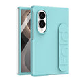 Skin Elastic Wrist Grip Back Cover Phone Case, For Galaxy Z Fold8 5G, For Galaxy Z Fold8 Ultra 5G, For Galaxy Z Fold7 5G, For Galaxy Z Fold6 5G