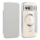 For Google Pixel 9 Pro XL Shield MagSafe RFID Anti-theft Leather Wallet Phone Case