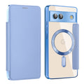 Shield MagSafe RFID Anti-theft Leather Phone Case, For Google Pixel 7a