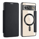 Shield MagSafe RFID Anti-theft Leather Phone Case, For Google Pixel 7a