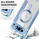 For Google Pixel 9 Pro XL Shield MagSafe RFID Anti-theft Leather Wallet Phone Case