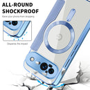 For Google Pixel 9 Pro Shield MagSafe RFID Anti-theft Leather Phone Case