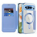 Shield Magsafe RFID Anti-theft Rhombus Leather Phone Case, For Google Pixel 9 Pro, For Google Pixel 9, For Google Pixel 7a