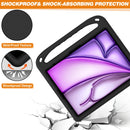 For iPad Air 13 2024 EVA Shockproof Tablet Case with Holder