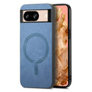 Retro Magsafe Magnetic PU Back Cover Phone Case, For Google Pixel 7, For Google Pixel 9 / 9 Pro