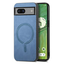 Retro Magsafe Magnetic PU Back Cover Phone Case, For Google Pixel 7, For Google Pixel 9 / 9 Pro