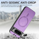 Retro Magsafe Magnetic PU Back Cover Phone Case, For Google Pixel 7, For Google Pixel 9 / 9 Pro