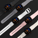 For Samsung Galaxy Watch 7/6/5/4 20mm Wave Pattern Silicone Watch Band