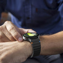 For Samsung Galaxy Watch 7/6/5/4 20mm Wave Pattern Silicone Watch Band