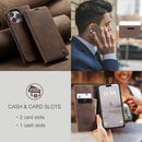 For iPhone 16 CaseMe 013 Wallet Flip Leather Phone Case