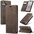 For iPhone 16 Plus CaseMe 013 Wallet Flip Leather Phone Case