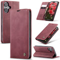 For iPhone 16 Plus CaseMe 013 Wallet Flip Leather Phone Case