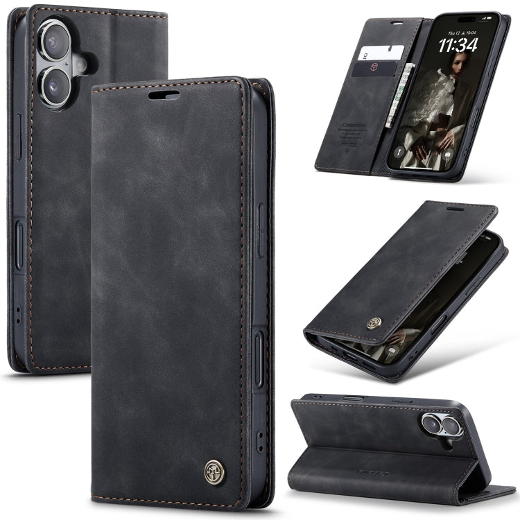 For iPhone 16 Pro Max CaseMe 013 Wallet Flip Leather Phone Case