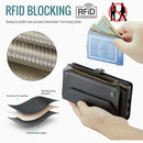 CaseMe C36 Card Slots Zipper Wallet RFID Anti-theft Leather Phone Case, For Google  Pixel 10 / 10 Pro / 9, For Google Pixel 9a