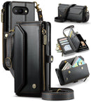 CaseMe C36 Card Slots Zipper Wallet RFID Anti-theft Leather Phone Case, For Google  Pixel 10 / 10 Pro / 9, For Google Pixel 9a