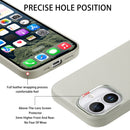 For iPhone 16 Plus Electroplated Metal Button Shockproof Phone Case
