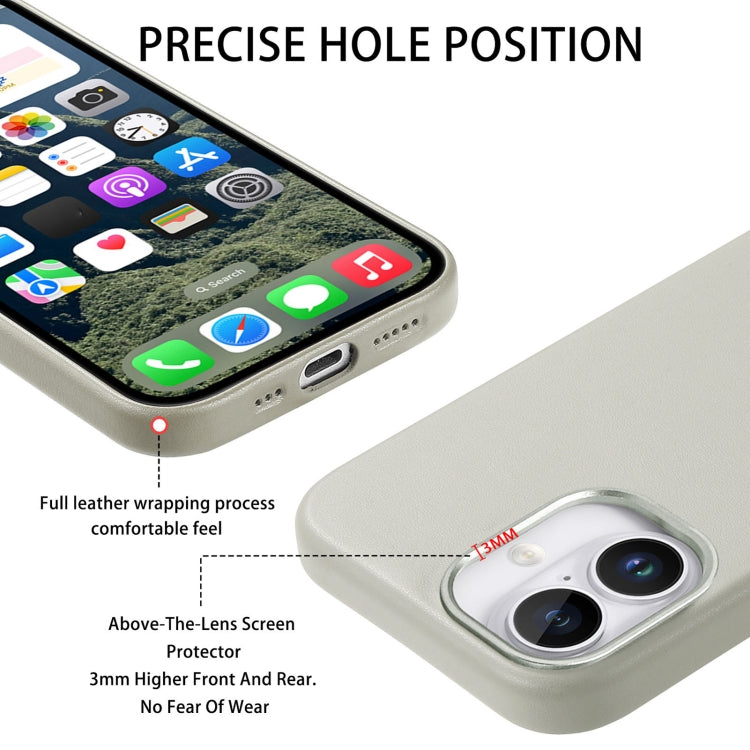 For iPhone 16 Electroplated Metal Button Shockproof Phone Case