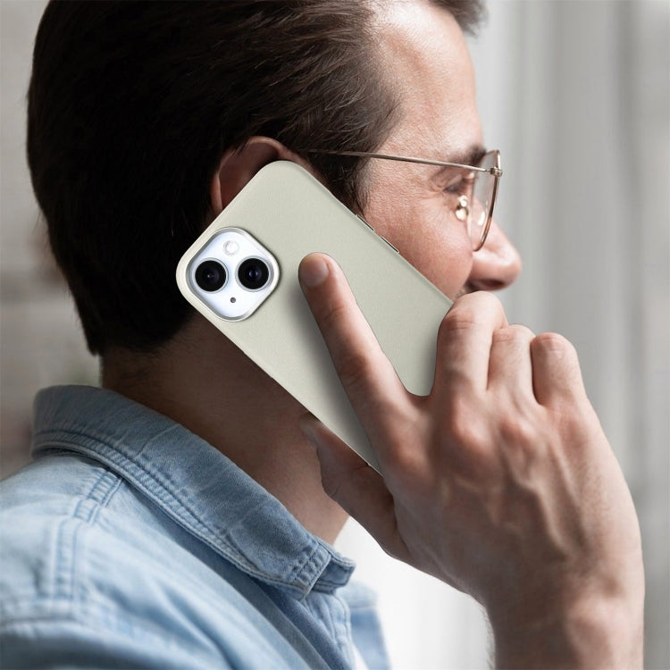 Electroplated Metal Button MagSafe Phone Case