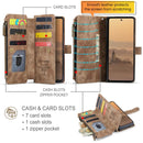 Zipper Wallet Leather Phone Case For Galaxy Z Fold8 Ultra 5G