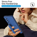 Bazher Shell Film Integrated Holder Shockproof Phone Case, For Galaxy Z Fold4, For Galaxy Z Fold3 5G