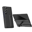 Bazher Shell Film Integrated Holder Shockproof Phone Case, For Galaxy Z Fold8 5G, For Galaxy Z Fold8 Ultra 5G, For Galaxy Z TriFold, For Galaxy Z Fold7 5G, For Galaxy Z Fold6 5G, For Galaxy Z Fold5 5G