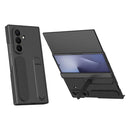 Bazher Shell Film Integrated Holder Shockproof Phone Case, For Galaxy Z Fold8 5G, For Galaxy Z Fold8 Ultra 5G, For Galaxy Z TriFold, For Galaxy Z Fold7 5G, For Galaxy Z Fold6 5G, For Galaxy Z Fold5 5G